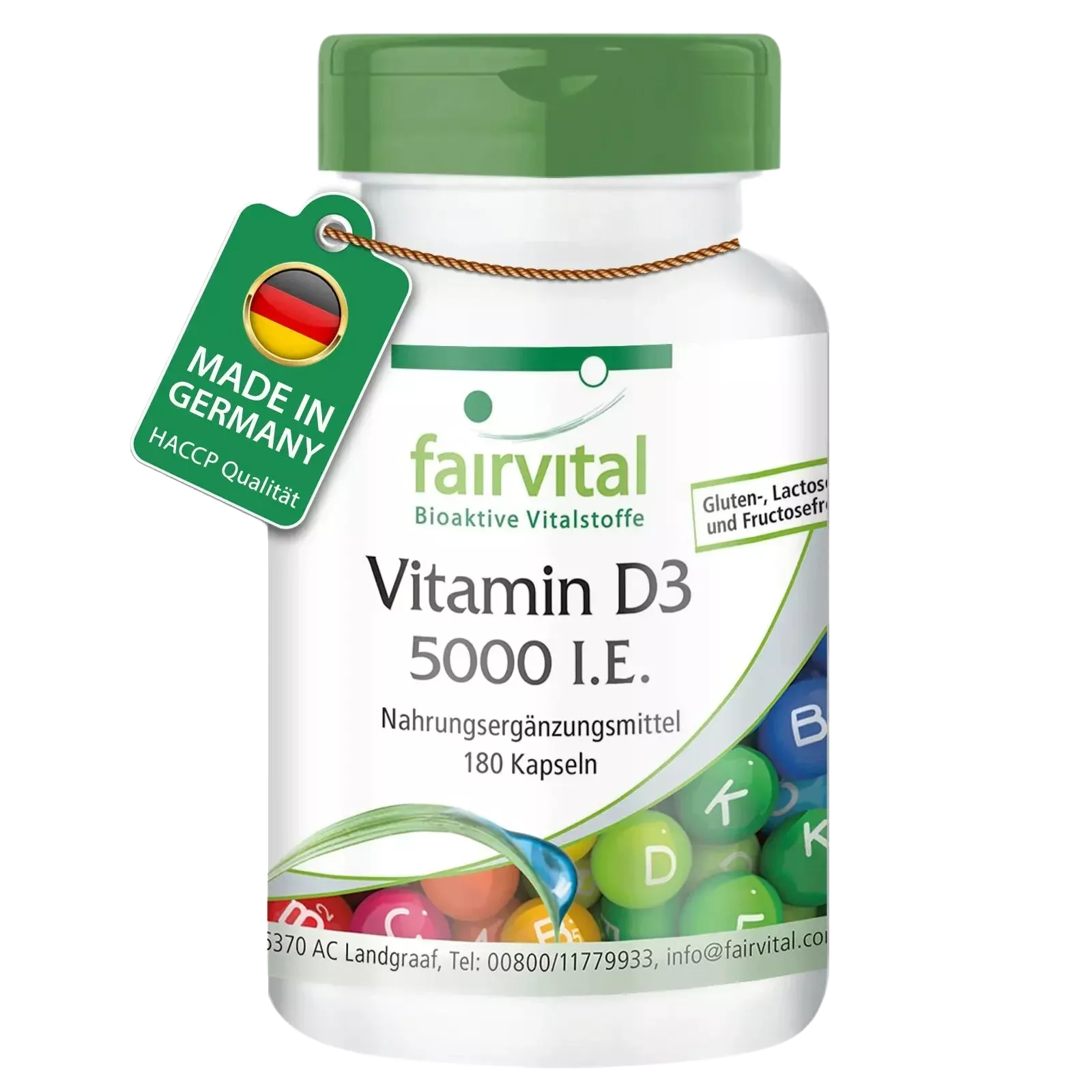 Vitamin-D3 5000 I.E. - Fairvital